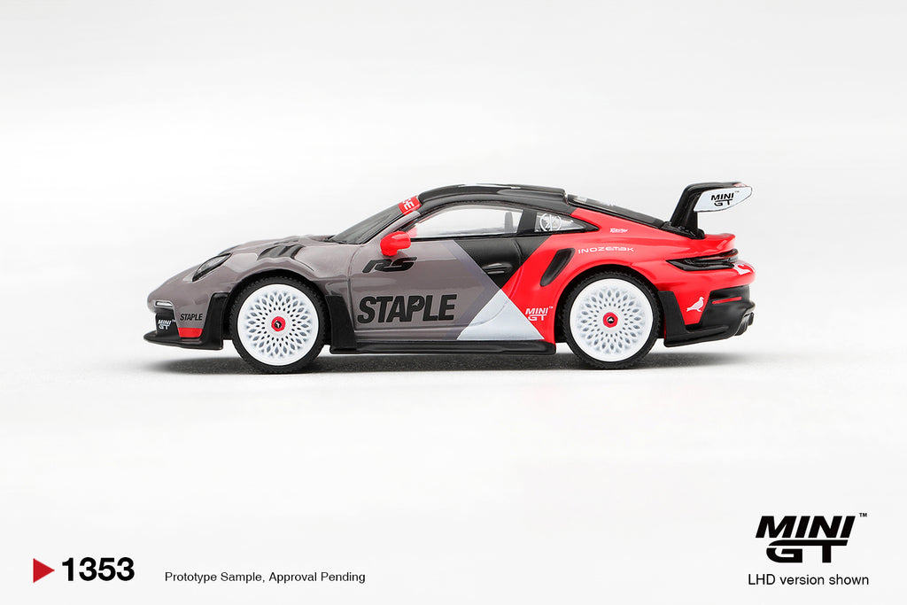 Mini GT Porsche 911 (992) GT3 RS Staple X Inozetek 2025 – Ansicht 4