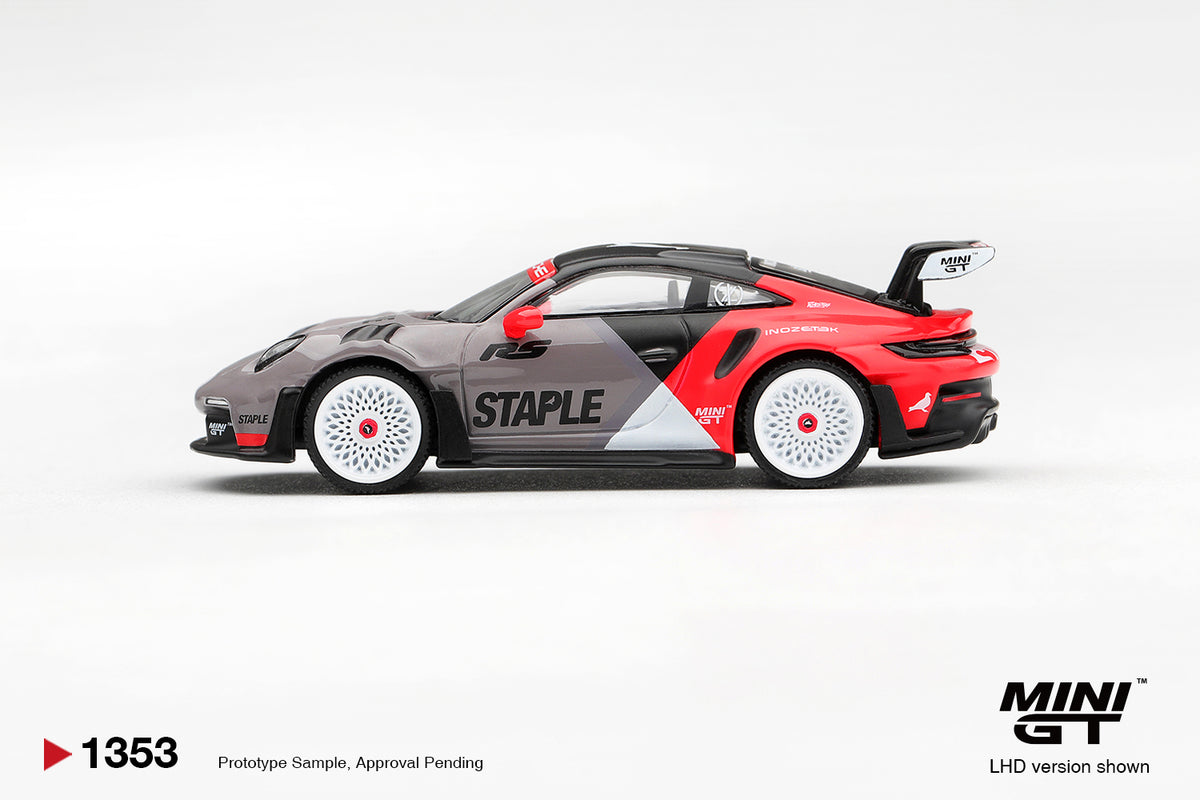 Mini GT Porsche 911 (992) GT3 RS Staple X Inozetek 2025 – Ansicht 4