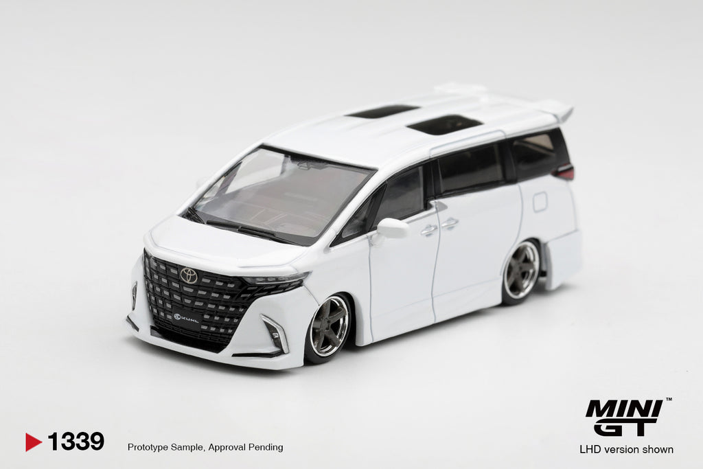 Mini GT Toyota Alphard 40 Kuhl White 2025 – Ansicht 2