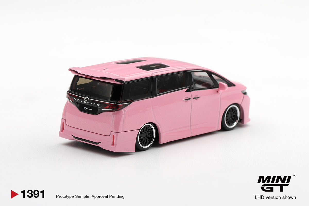 Mini GT Toyota Vellfire 40 Kuhl Metallic Pink 2025 – Ansicht 3