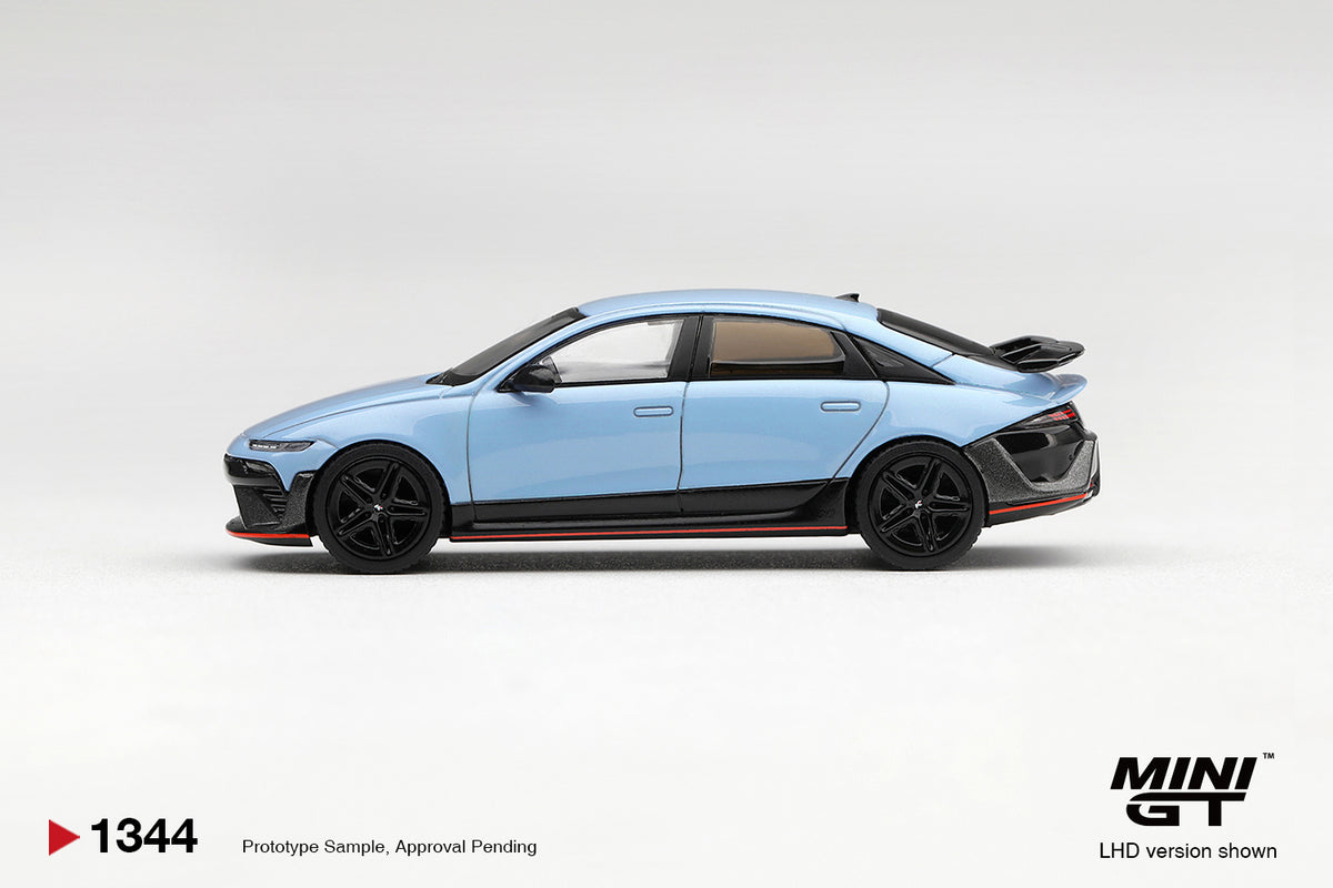 Mini GT Hyundai Ioniq 6 N Performance Blue Pearl – Ansicht 4