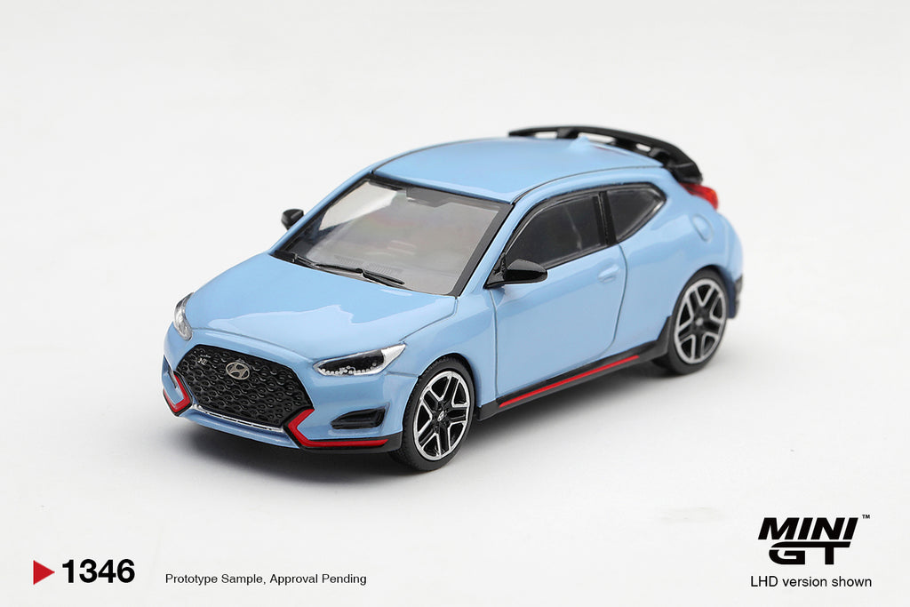Mini GT Hyundai Veloster N Performance Blue