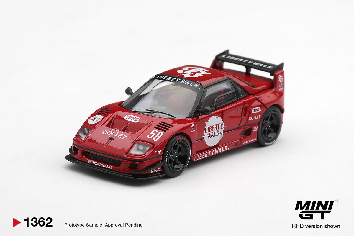 Mini GT Mazda AZ-1 Liberty Walk LB40 Hinomaru RED 2026