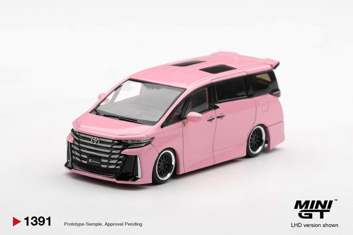 Mini GT Toyota Vellfire 40 Kuhl Metallic Pink 2025
