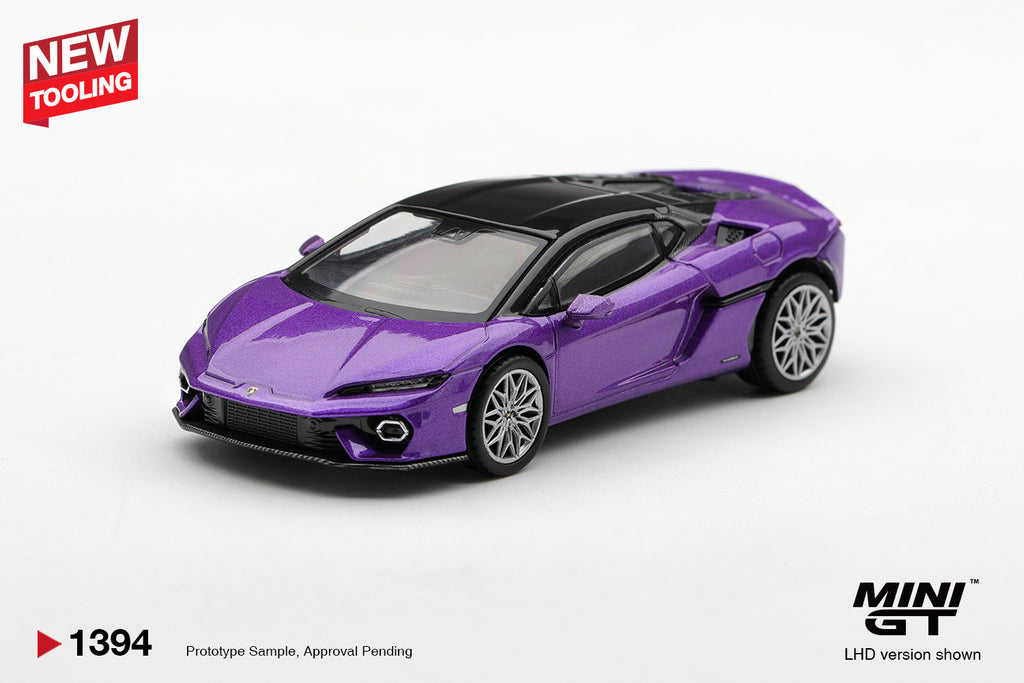 Mini GT Lamborghini Temerario Viola Pasifae 2026