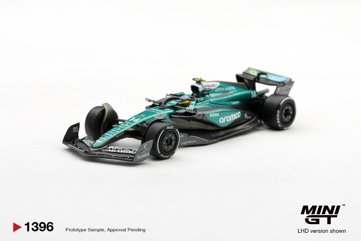 Mini GT Aston Martin AMR24 #14 Fernando Alonso LAS Vegas GP 2024