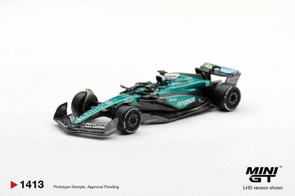 Mini GT Aston Martin AMR26 #18 Lance Stroll LAS Vegas GP 2024