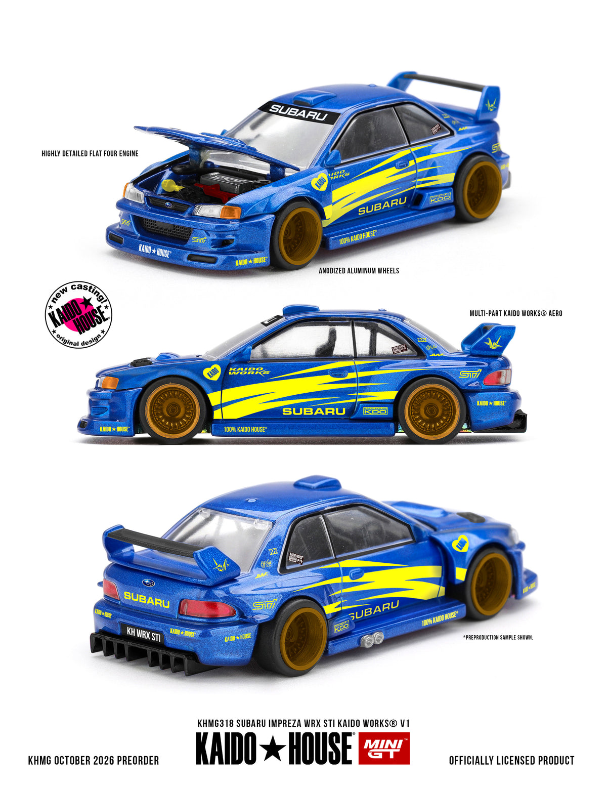 Kaido House Subaru Impreza WRX STI Kaido Works V1 1998