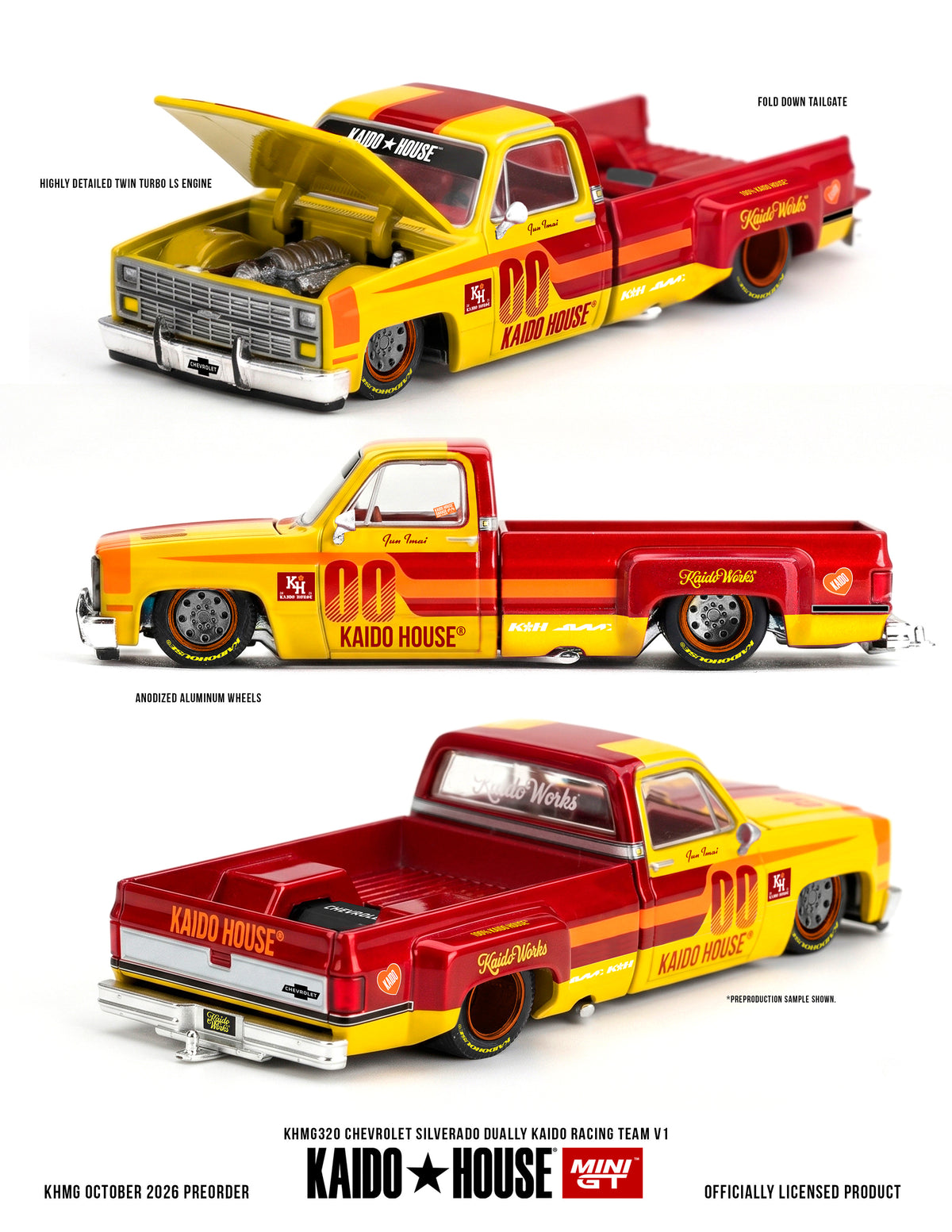 Kaido House Chevrolet Silverado Dually Kaido Racing Team V1 1980