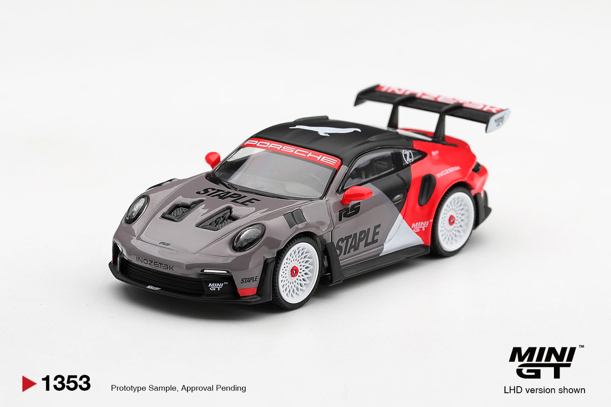 Mini GT Porsche 911 (992) GT3 RS Staple X Inozetek 2025