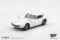 Mini GT Toyota 2000GT Pegasus White 1967
