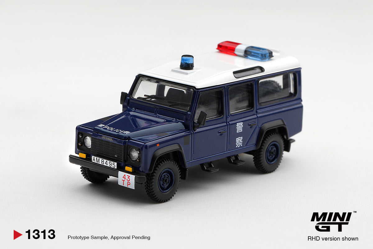 Mini GT Land Rover Defender 110 Royal HK Police Tai Po District HK Exclusive