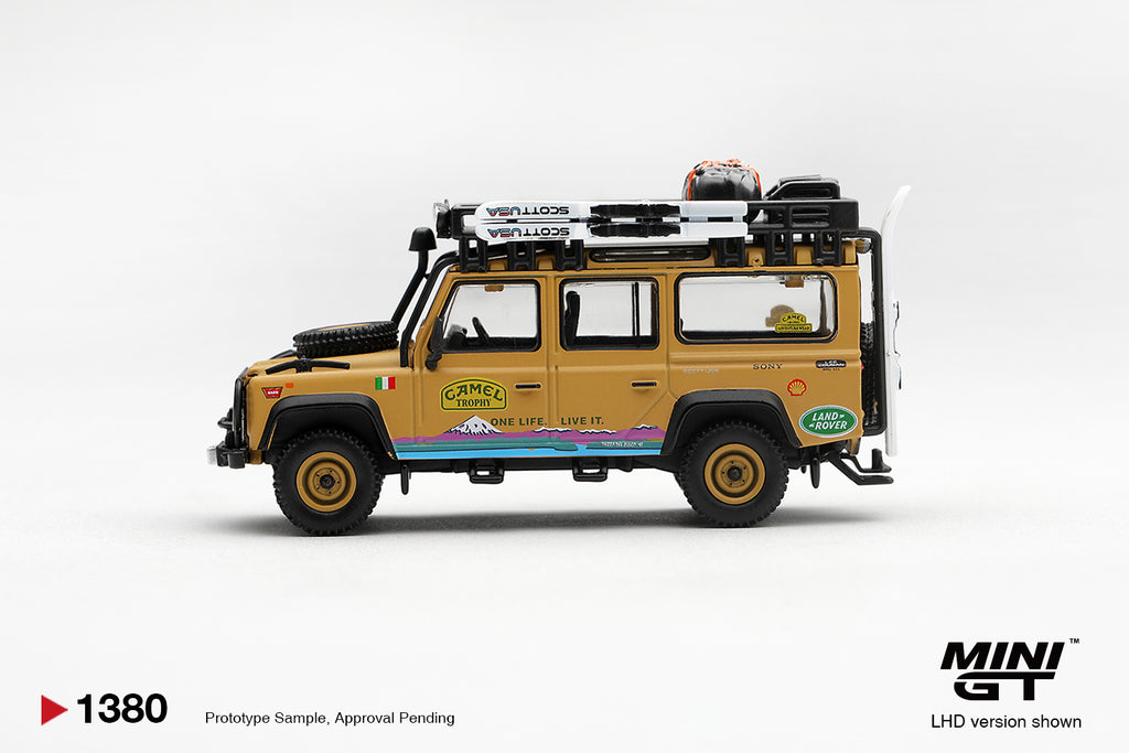 Mini GT Land Rover Defender 110 Camel Trophy Team Italy Tierra DEL Fuego CT24 1998 – Ansicht 4