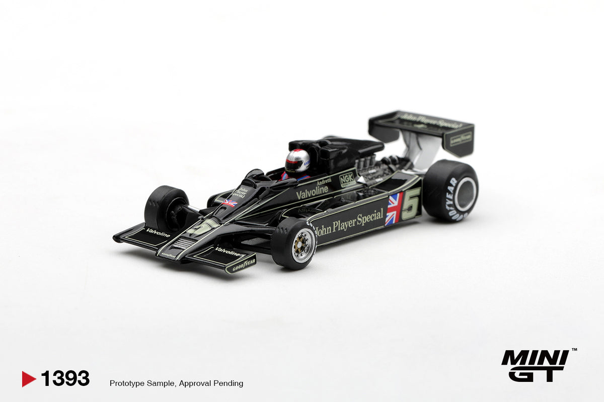Mini GT Lotus 78 # 5 Mario Andretti US GP West Winner 1977 – Ansicht 2