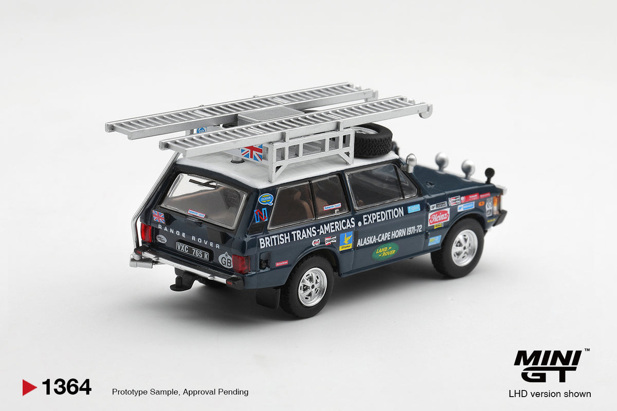 Mini GT Land Rover Range Rover British Trans-Americas Expedition 1971 – Ansicht 4