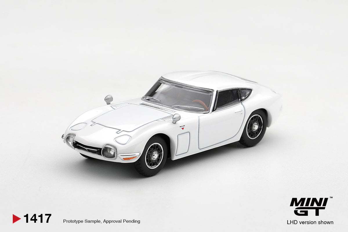 Mini GT Toyota 2000GT Pegasus White 1967 – Ansicht 2