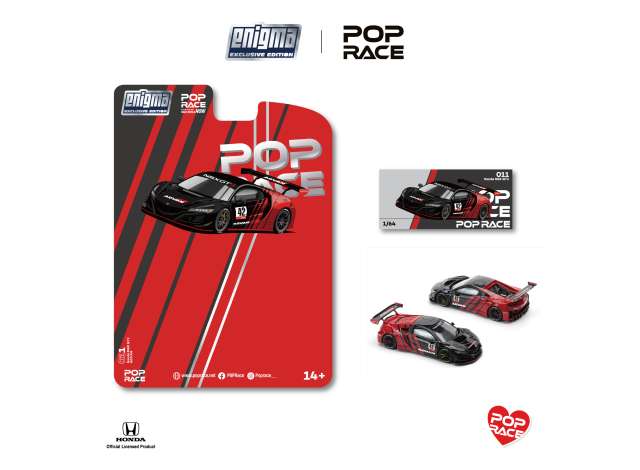 Pop Race Honda NSX GT3 EVO22 Advan Black/Red