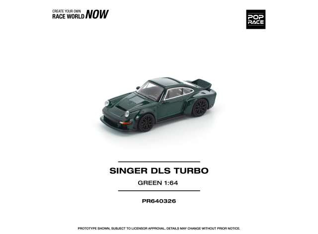 Pop Race Singer DLS Turbo Green