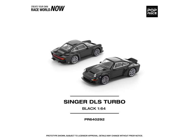 Pop Race Singer DLS Turbo (Road) Black