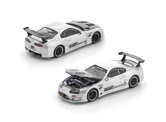 Pop Race Top Secret GT300 Supra Silver