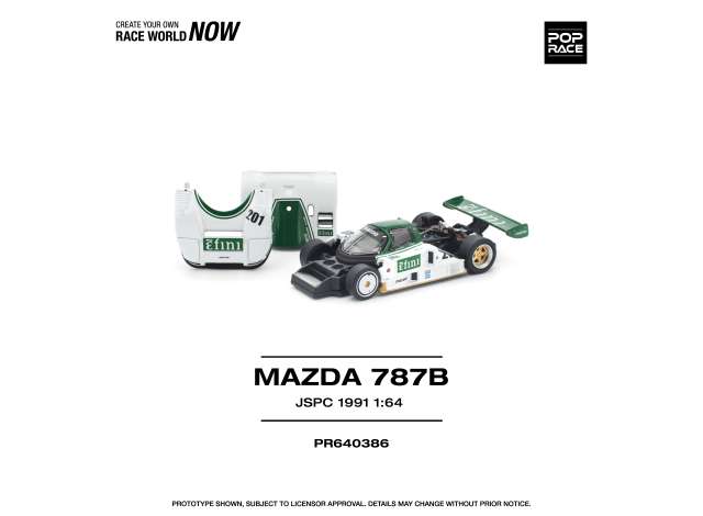 Pop Race Mazda 787B JSPC White/Green 1991
