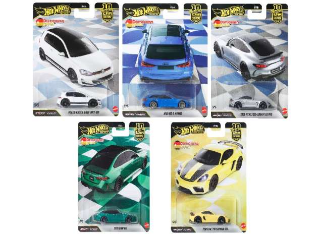 Hot Wheels Car Culture Deutschland Design (Set)