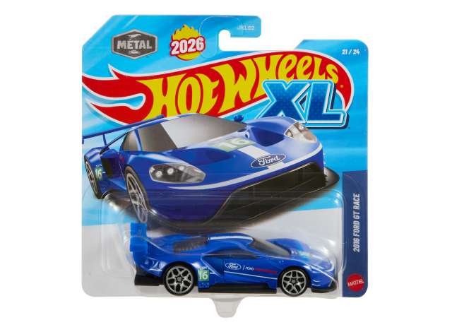 Hot Wheels XL 2016 Ford GT Race