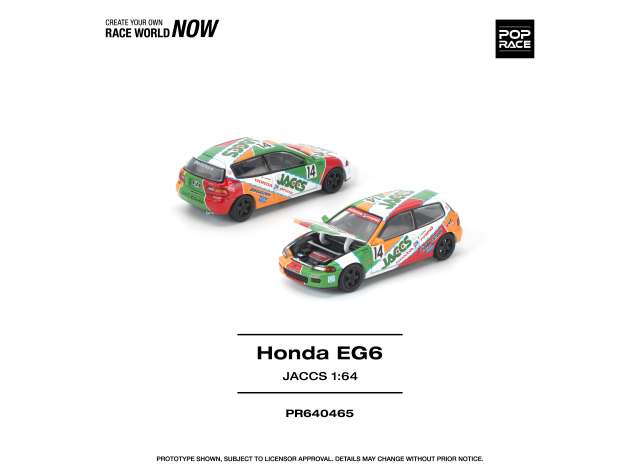 Pop Race Honda Civic (EG6) Jaccs
