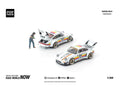 Pop Race Porsche RWB 930 APPLE with Akira Nakai Figure