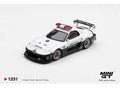 Mini GT Mazda RX-7 LB-Super Silhouette Police White/Black 1998 (RHD)