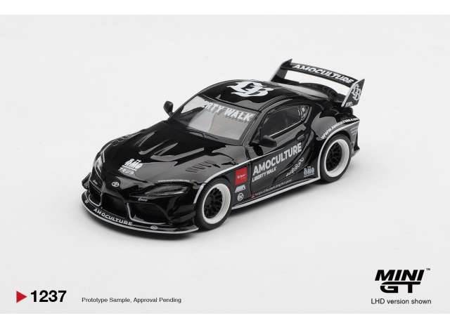Mini GT Toyota GR Supra LB Works Amoculture Black 2026 (RHD)