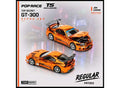Pop Race Toyota Top Secret A80 Supra GT300 Tokyo Station Exclusives Orange chrome