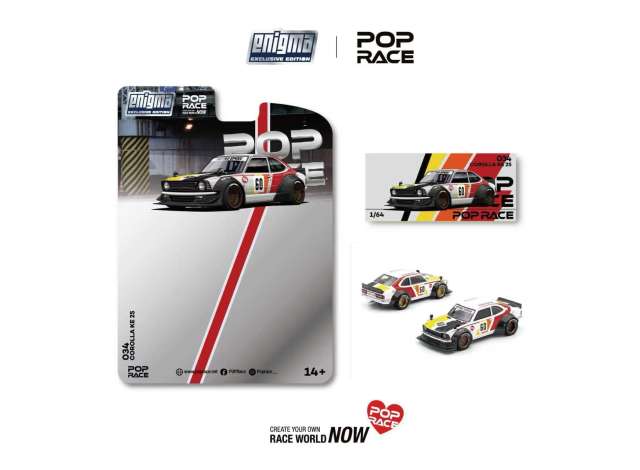 Pop Race Toyota Corolla KE25 Racing