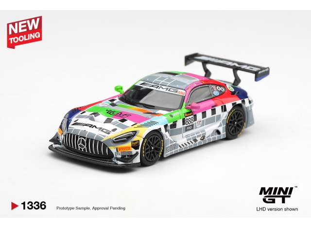 Mini GT Mercedes-Benz AMG GT3 888 Mercedes-AMG Team GMR Meguiars Bathurst 12 Hour 2025