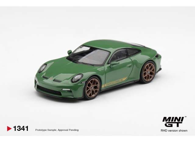 Mini GT Porsche 911 (992) GT3 Auratium Green 2022 (RHD)