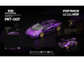 Pop Race Lamborghini Countach LPI 800-4 Tokyo Station Exclusives Purple chrome