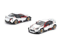 Pop Race Toyota Pandem GR86 Moontech White/Red