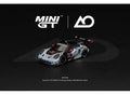 Mini GT Porsche 911 (992) GT3 R #77 AO Racing Skeleton Rexy Petit Le Mans Black/White/Red 2026
