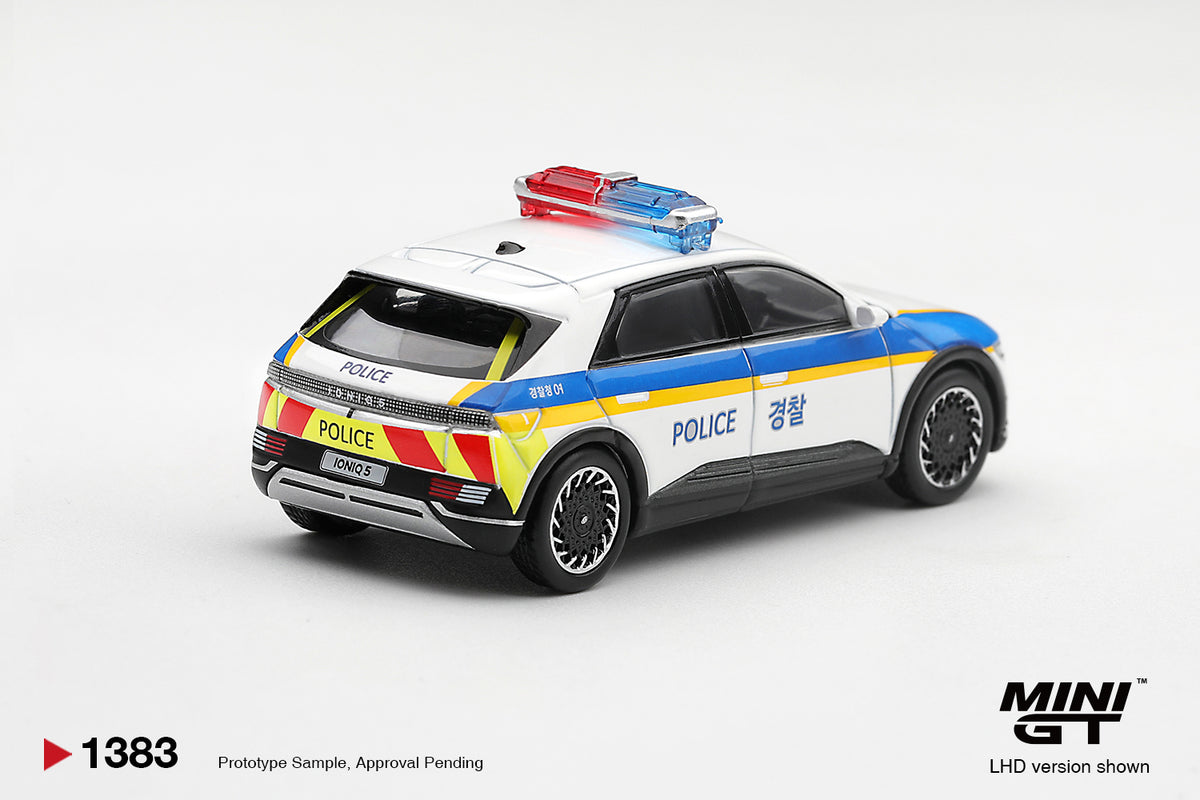 Mini GT Hyundai Ioniq 5 Police Car – Ansicht 3