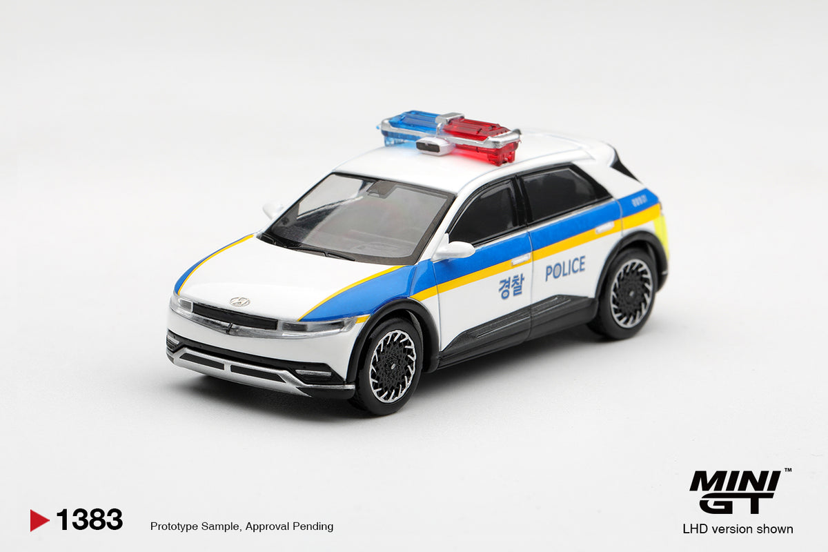 Mini GT Hyundai Ioniq 5 Police Car – Ansicht 2
