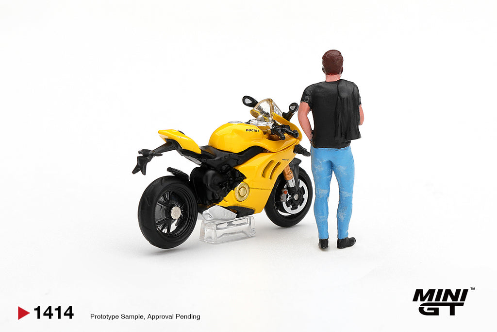 Mini GT Ducati Panigale V4 w/ S Giallo Figure 2020 – Ansicht 3
