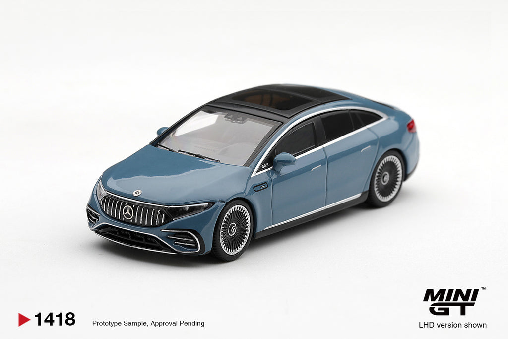 Mini GT Mercedes-Benz EQS 53 Nautic Blue Metallic 2021 – Ansicht 2