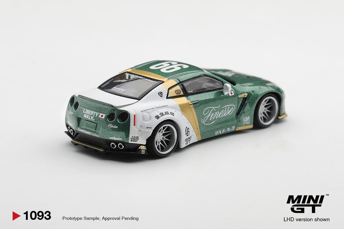 Mini GT Nissan GT-R R35 LB Works Type 1 With Custom Ducktail Auto Finesse 2025 – Ansicht 3