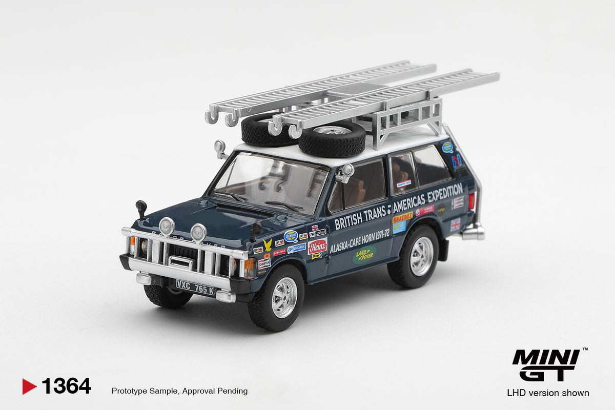 Mini GT Land Rover Range Rover British Trans-Americas Expedition 1971 – Ansicht 2