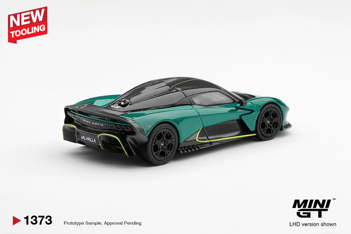 Mini GT Aston Martin Valhalla Podium Green 2025 – Ansicht 3