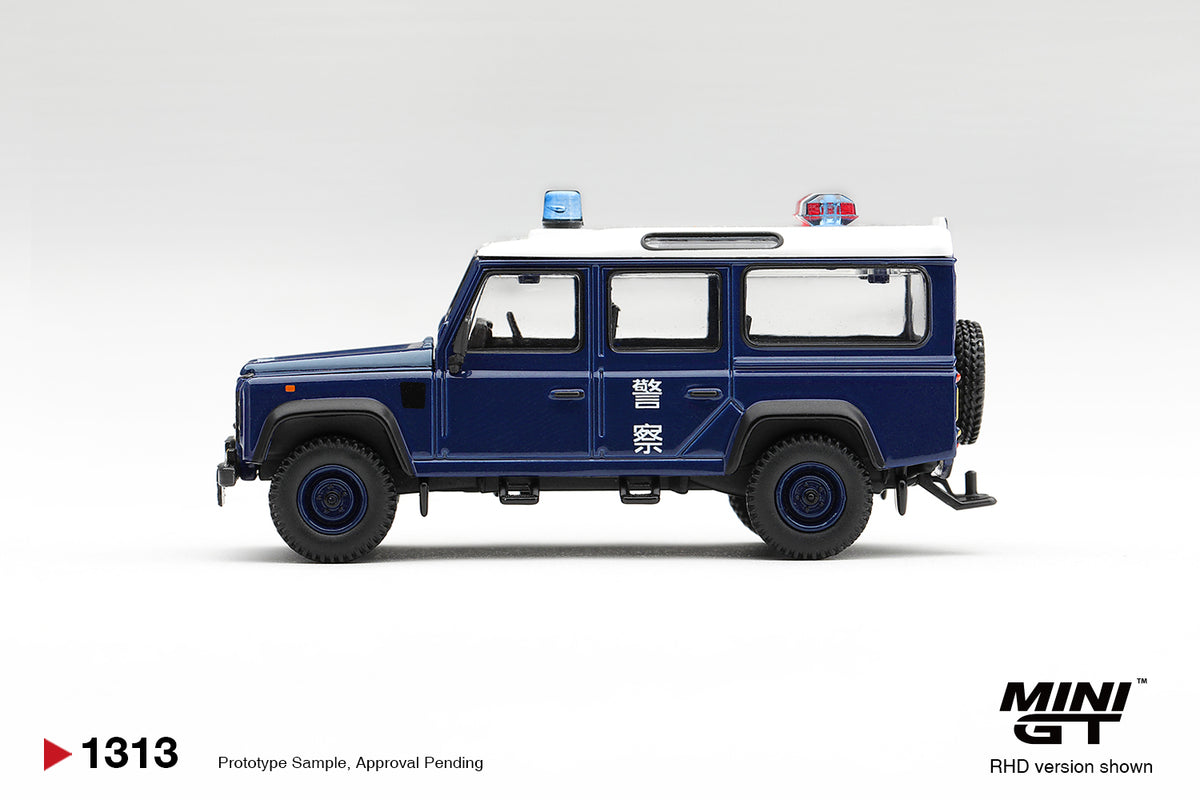 Mini GT Land Rover Defender 110 Royal HK Police Tai Po District HK Exclusive – Ansicht 4