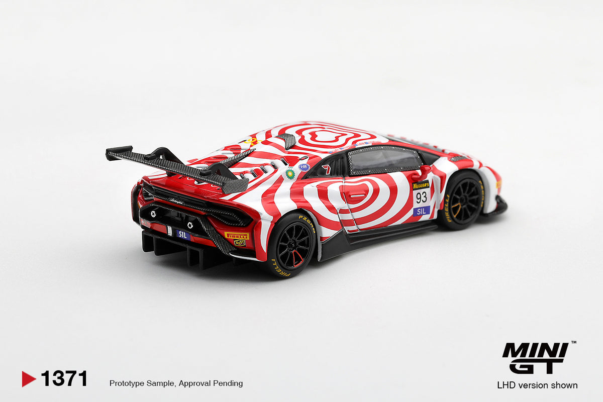 Mini GT Lamborghini Huracan GT3 EVO2 #93 Wall Racing Bathurst 12 Hour 2025 – Ansicht 3