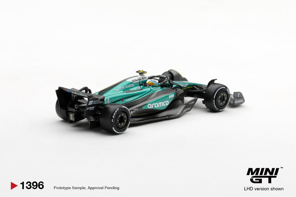 Mini GT Aston Martin AMR24 #14 Fernando Alonso LAS Vegas GP 2024 – Ansicht 3