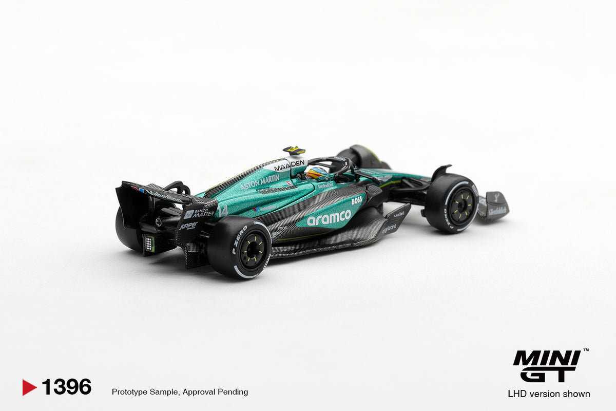 Mini GT Aston Martin AMR24 #14 Fernando Alonso LAS Vegas GP 2024 – Ansicht 3