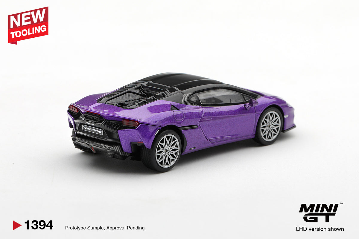 Mini GT Lamborghini Temerario Viola Pasifae 2026 – Ansicht 3